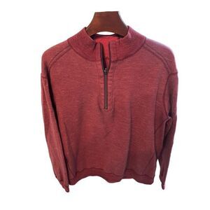 Tommy Bahama Men's Reversible Red Pullover Sz XL Golf Hiking